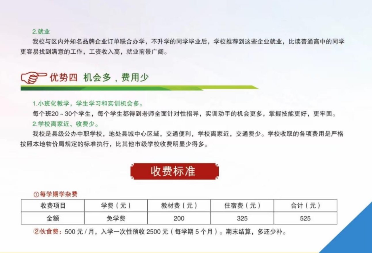 收費標準