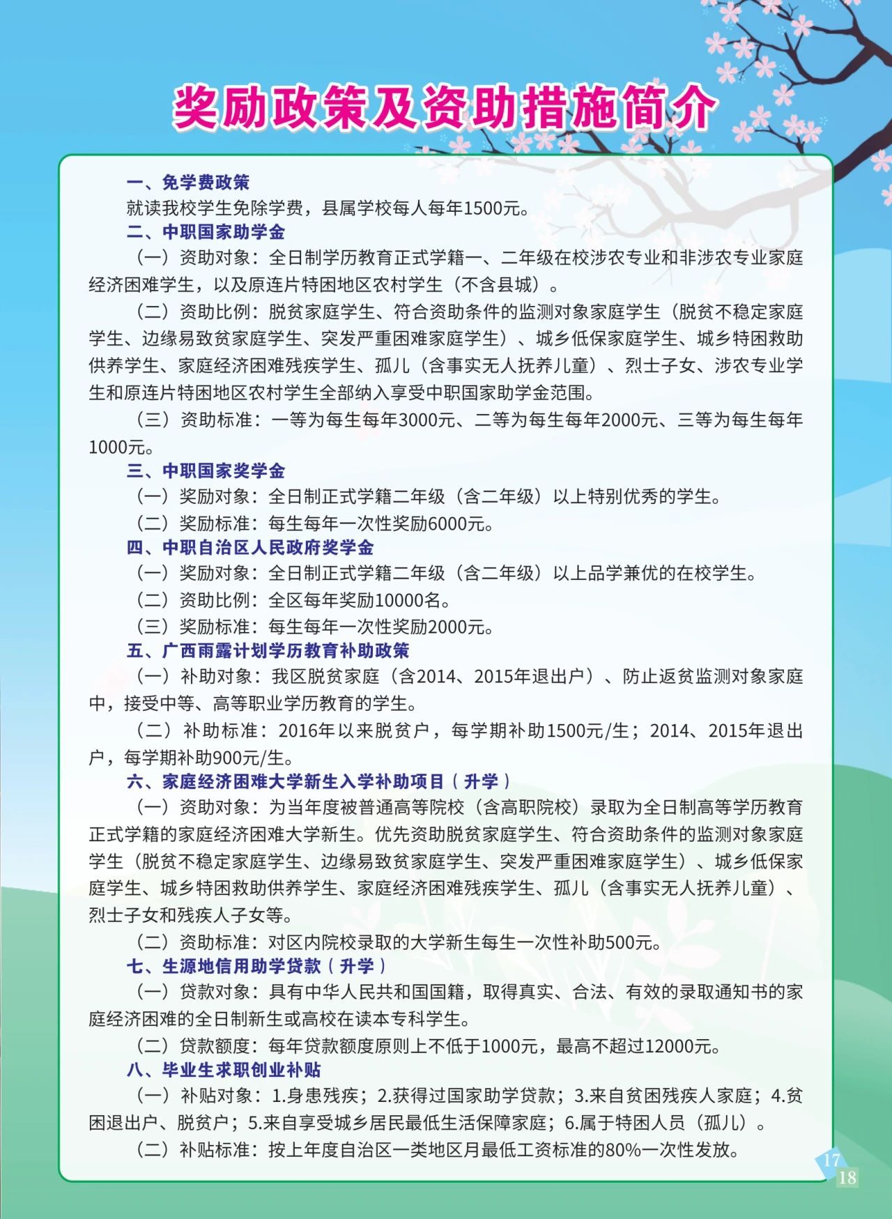 資助政策