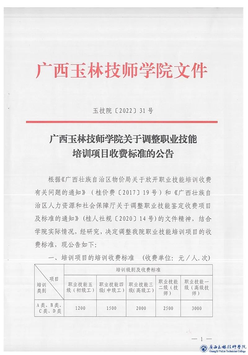 收費