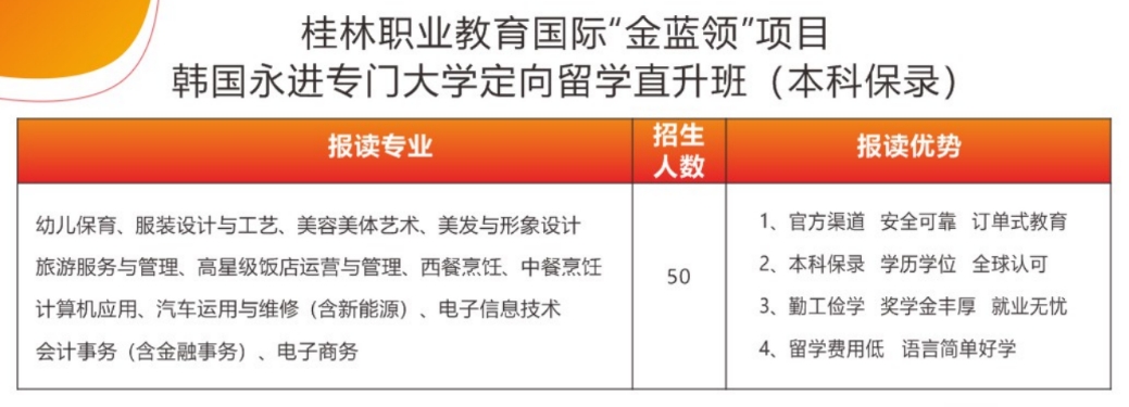 國際留學招生計劃